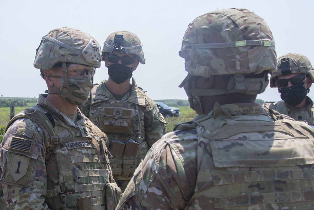 Sgt. Maj. of the Army Michael Grinston visits Fort Riley