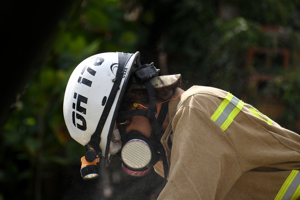 178th firefighters sharpen their search and rescue skills