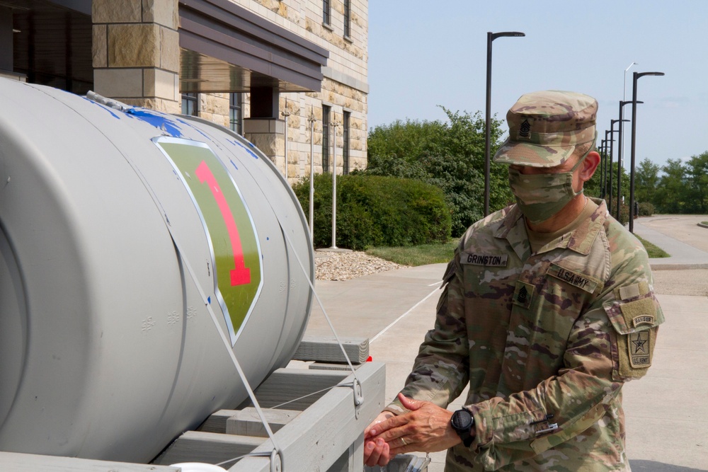 Sgt. Maj. of the Army Michael Grinston visits Fort Riley