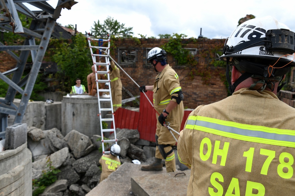 178th firefighters sharpen their search and rescue skills