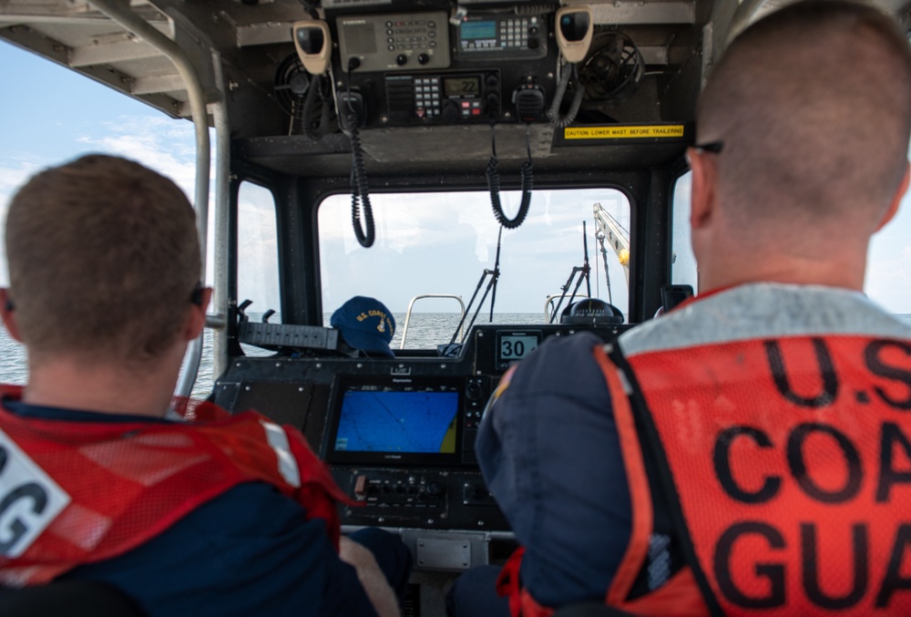 Aids to Navigation Team Cape May replaces battery in offshore lighthouse