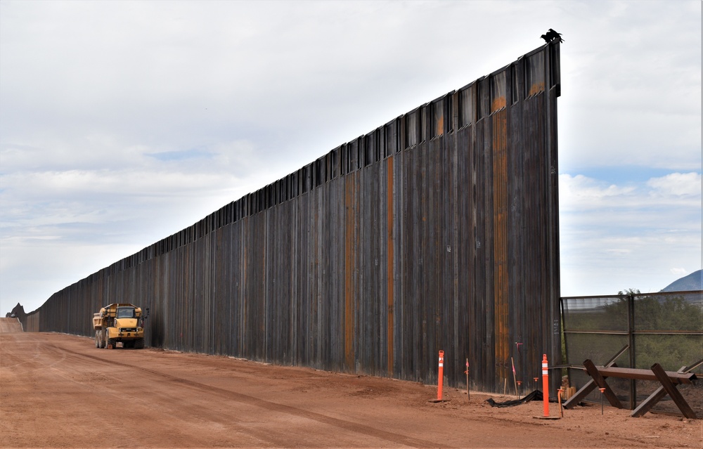 San Pedro River border barrier project