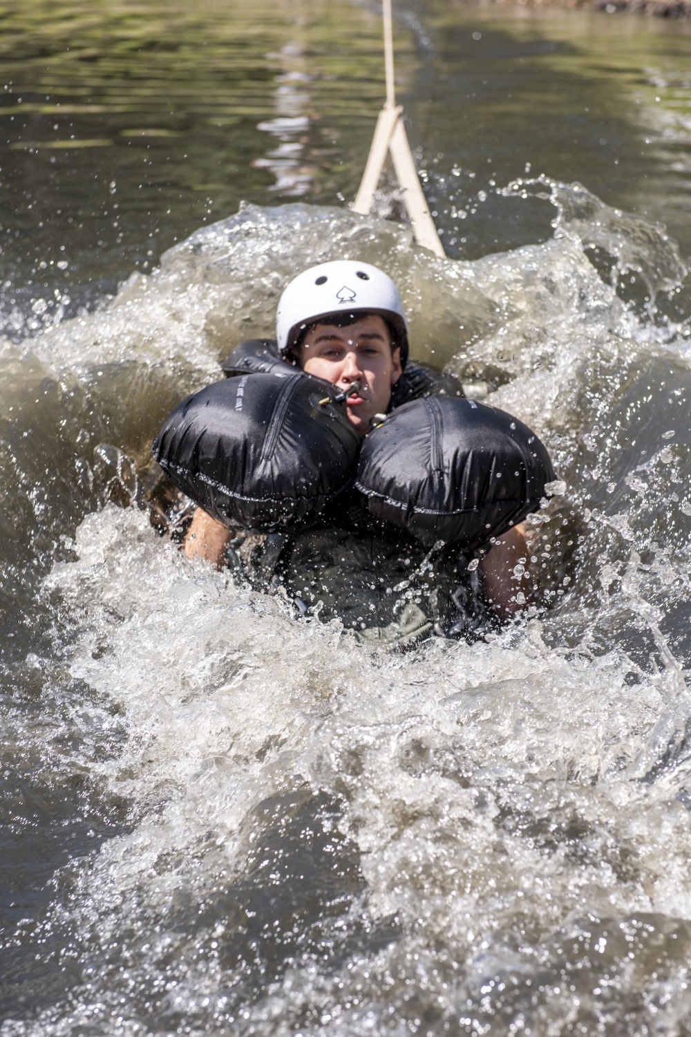 180FW Conducts Water Survival Training