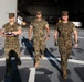 USS San Antonio Combat Cargo Marines Honor A Fallen Marine