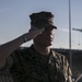 USS San Antonio Combat Cargo Marines Honor A Fallen Marine