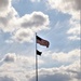 American Flag and Fort McCoy