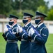 Modified Military Funeral Honors with Funeral Escort are Conducted for U.S. Air Force Lt. Col. Paul Voss in Section 82