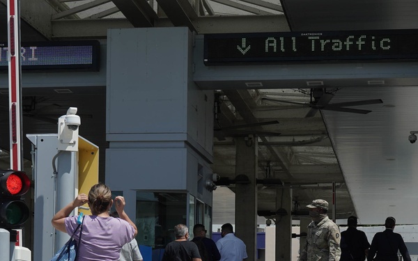 National Guard Soldiers Assist Federal Partners Along Texas Border