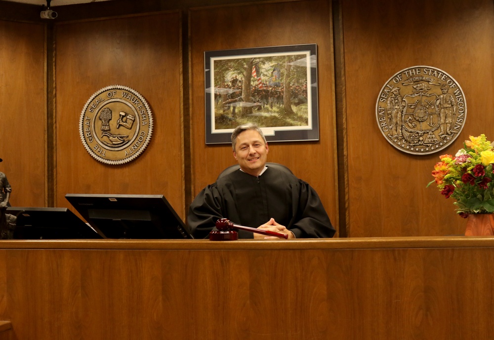 Newly minted circuit court judge and Citizen Soldier serves his state and nation as both a judge and Guardsman