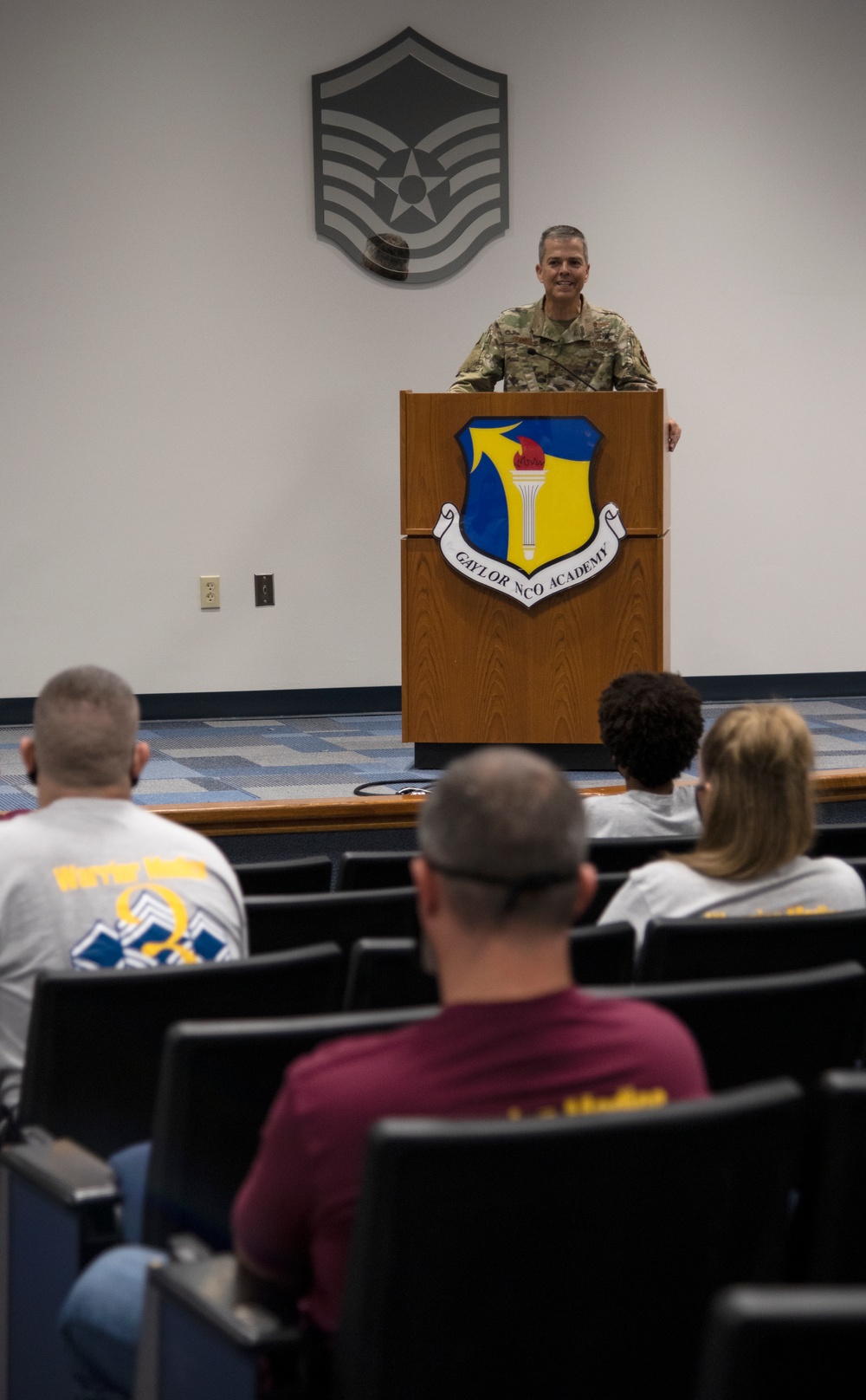 59th Medical Wing command team speaks at SNCO seminar