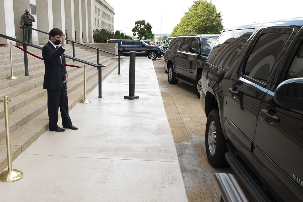 SecDef bilateral meeting with Iraq Minister of Defense Juma’a al-Jaburi