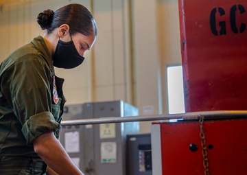 Lance Cpl. Selena Paneda shares her story as a helicopter dynamic component mechanic