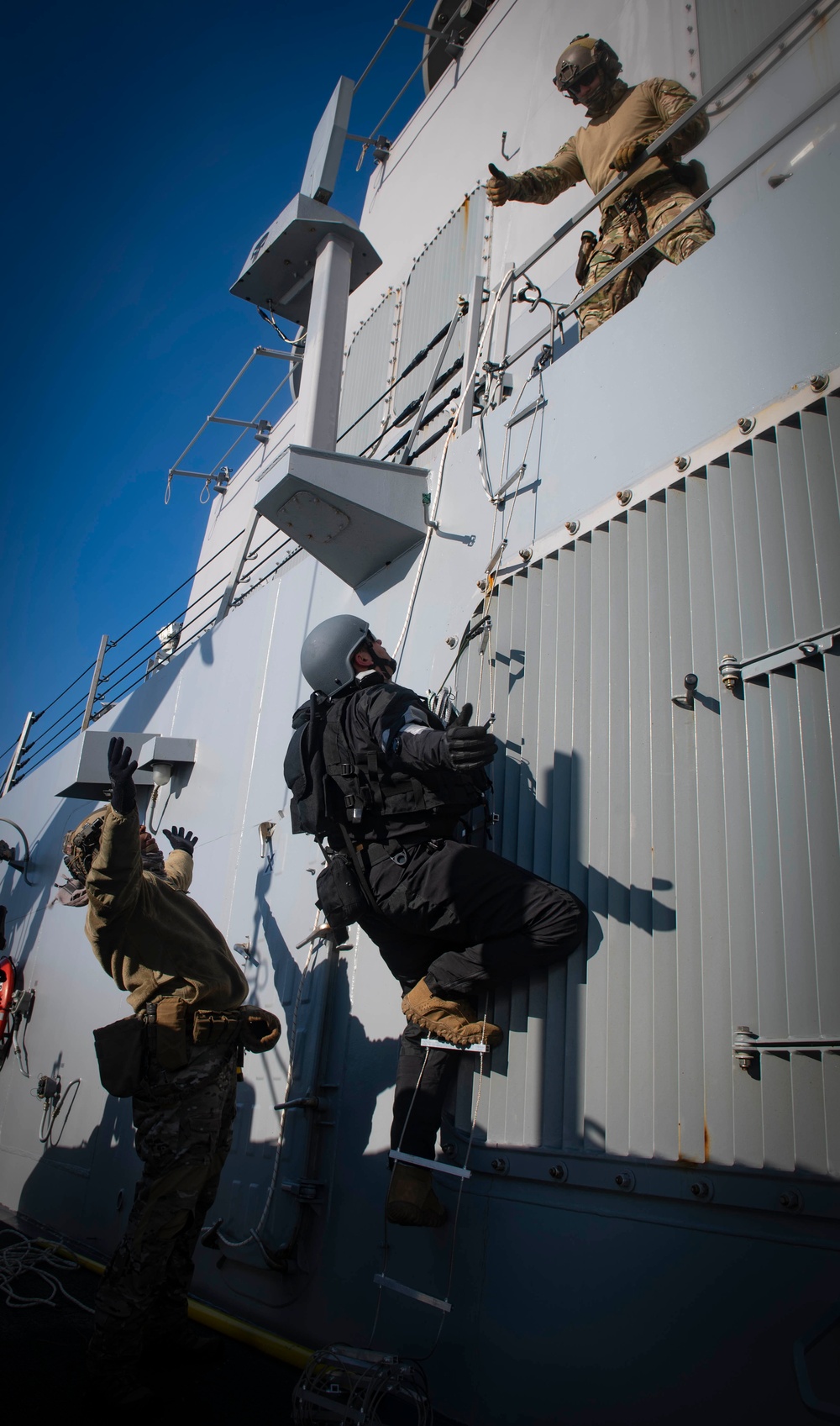 USS Thomas Hudner (DDG 116) Participates in Nanook 2020