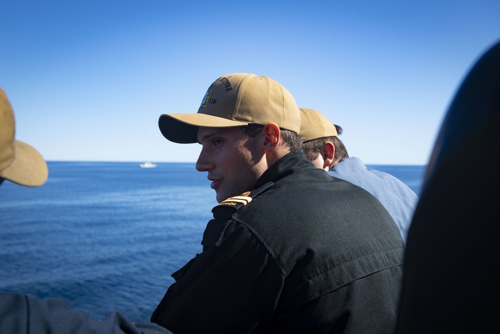 USS Thomas Hudner (DDG 116) Participates in Crew Swap with Royal Canadian Navy During Operation Nanook