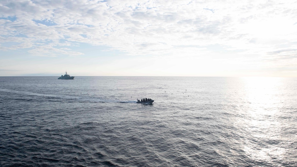 USS Thomas Hudner (DDG 116) Participates in Crew Swap with Royal Canadian Navy During Operation Nanook