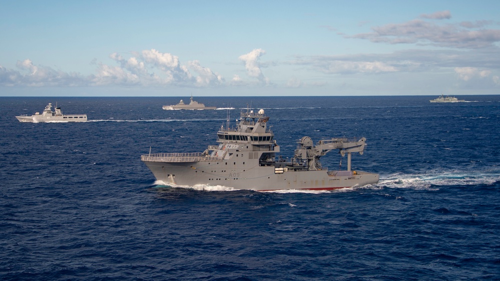 RIMPAC 2020 - HMNZS Manawanui