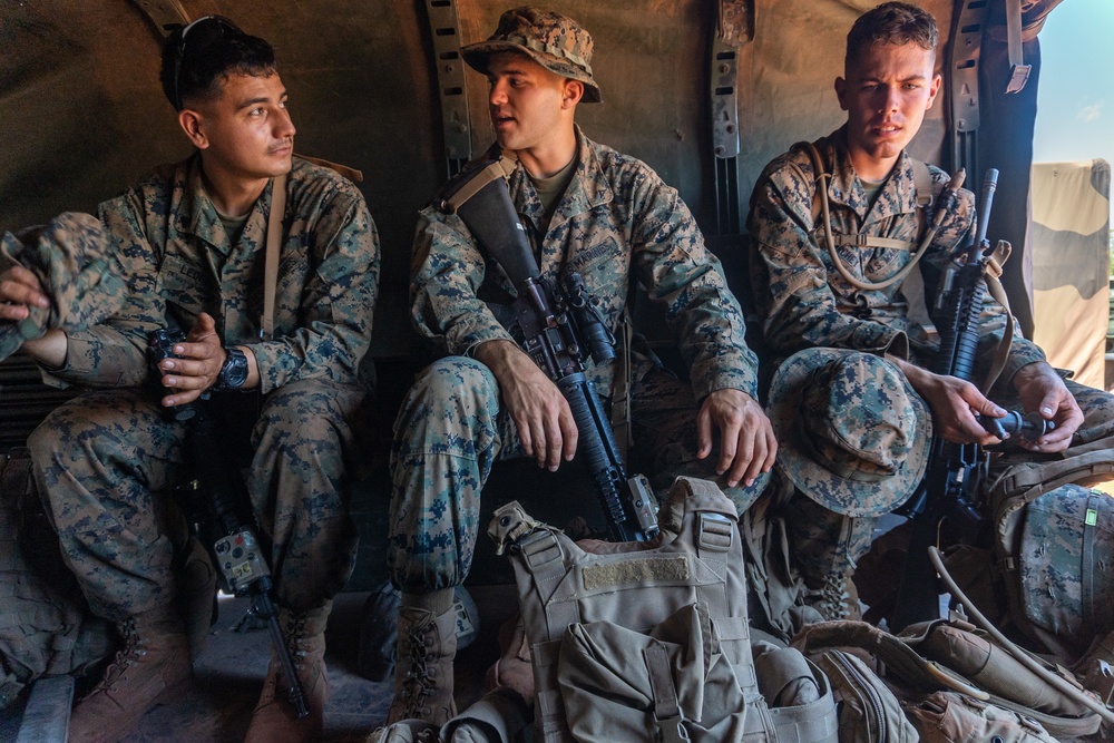 Marines, ADF conduct field training