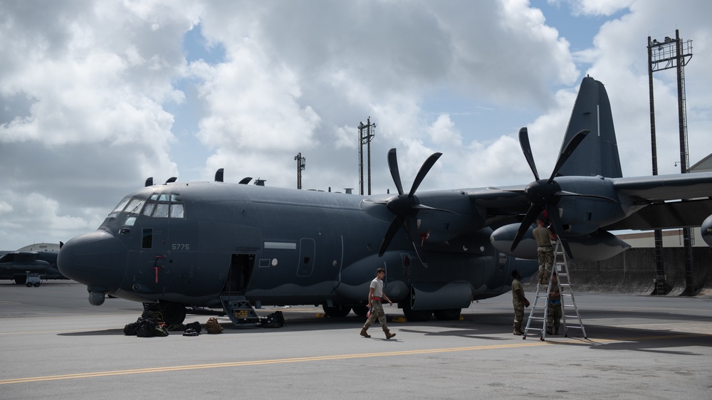 353rd SOAMXS maintainers test MC-130J engines