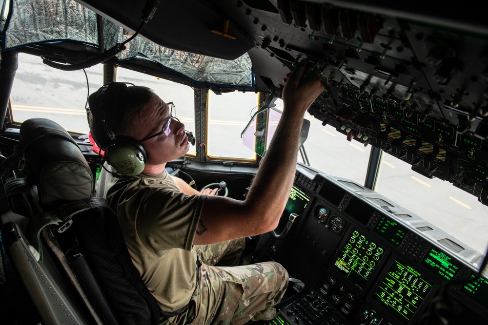 353rd SOAMXS maintainers test MC-130J engines