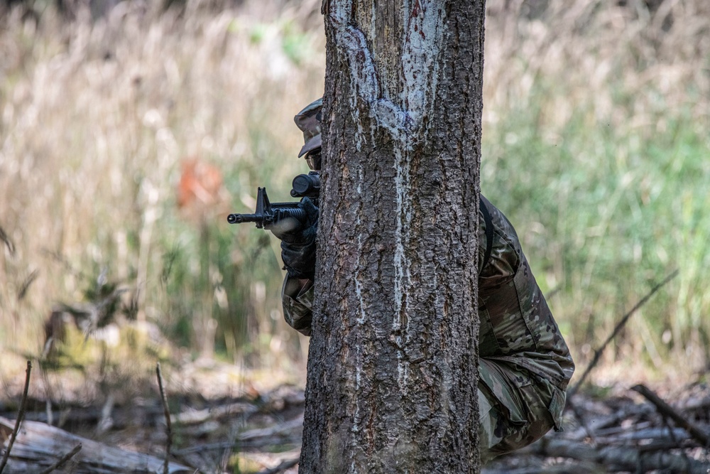 24th MI Battalion conducted a (Wild Card Week) a week of field exercises.