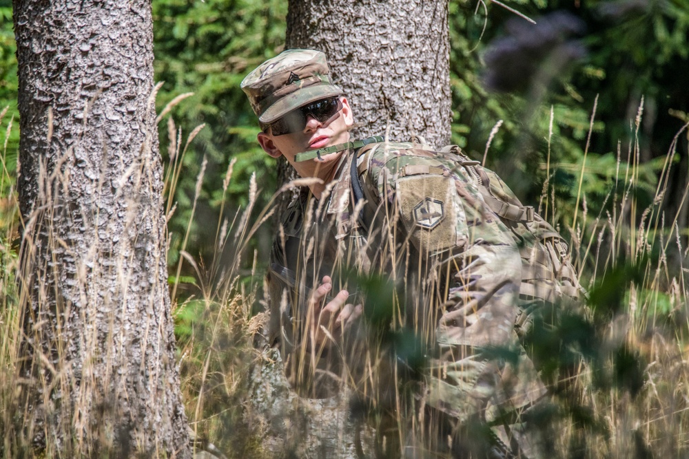 24th MI Battalion conducted a (Wild Card Week) a week of field exercises.