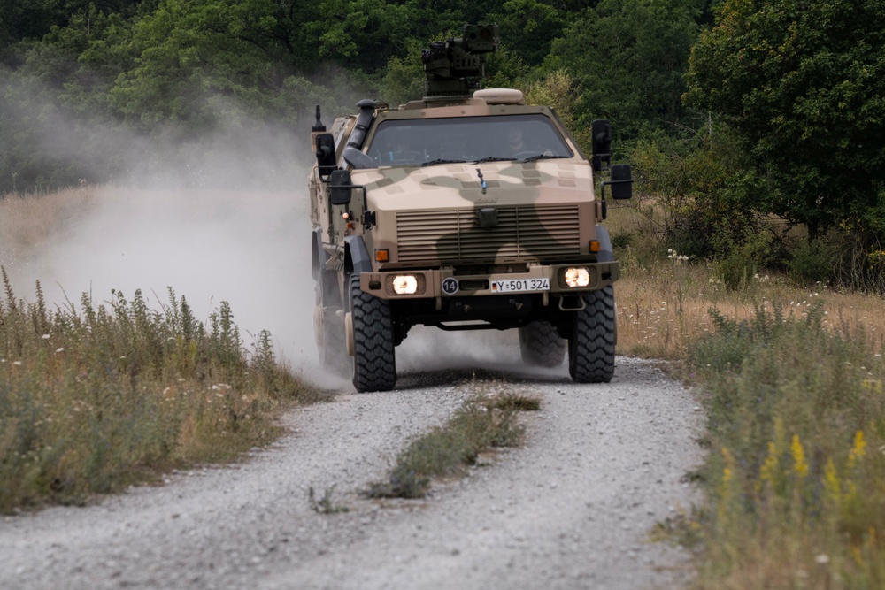 24th MI Battalion conducted a (Wild Card Week) a week of field exercises.