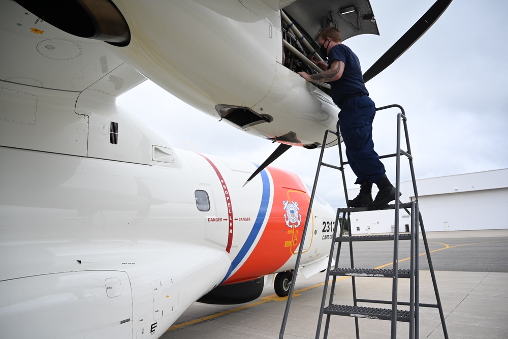 U.S. Coast Guard Air Station Cape Cod HC-144 Ocean Sentry