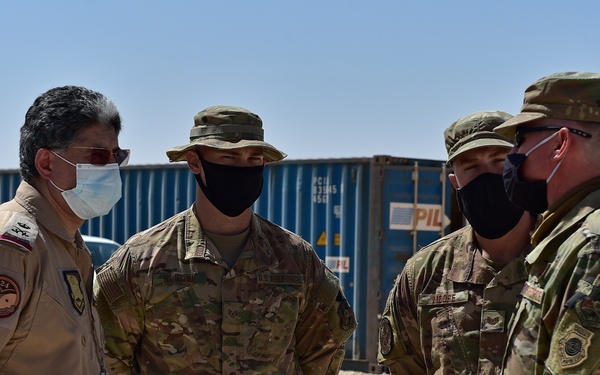 Prince Sultan Air Base commander visits U.S. partners