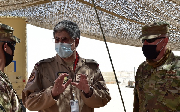 Prince Sultan Air Base commander visits U.S. partners
