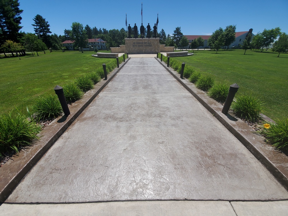 Views of Fort McCoy's Historical Commemorative Area