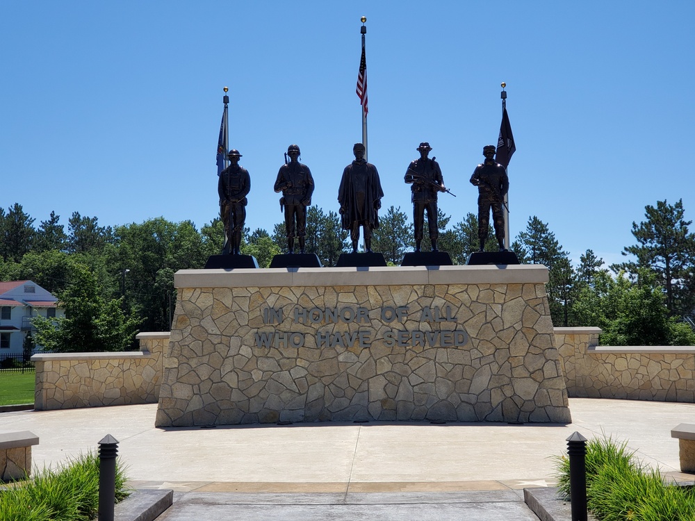 Views of Fort McCoy's Historical Commemorative Area