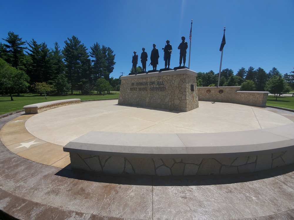 Views of Fort McCoy's Historical Commemorative Area