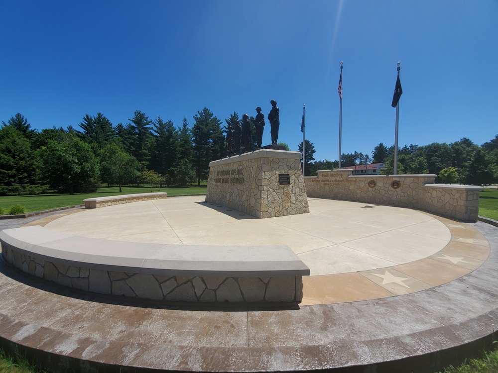 Views of Fort McCoy's Historical Commemorative Area