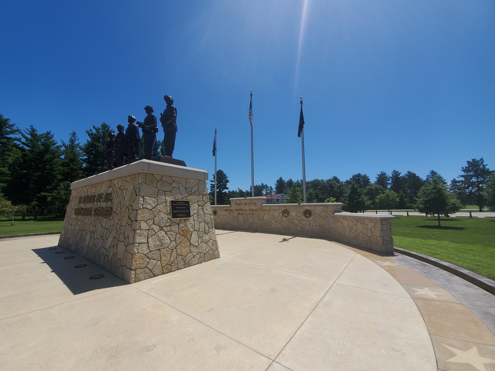 Views of Fort McCoy's Historical Commemorative Area