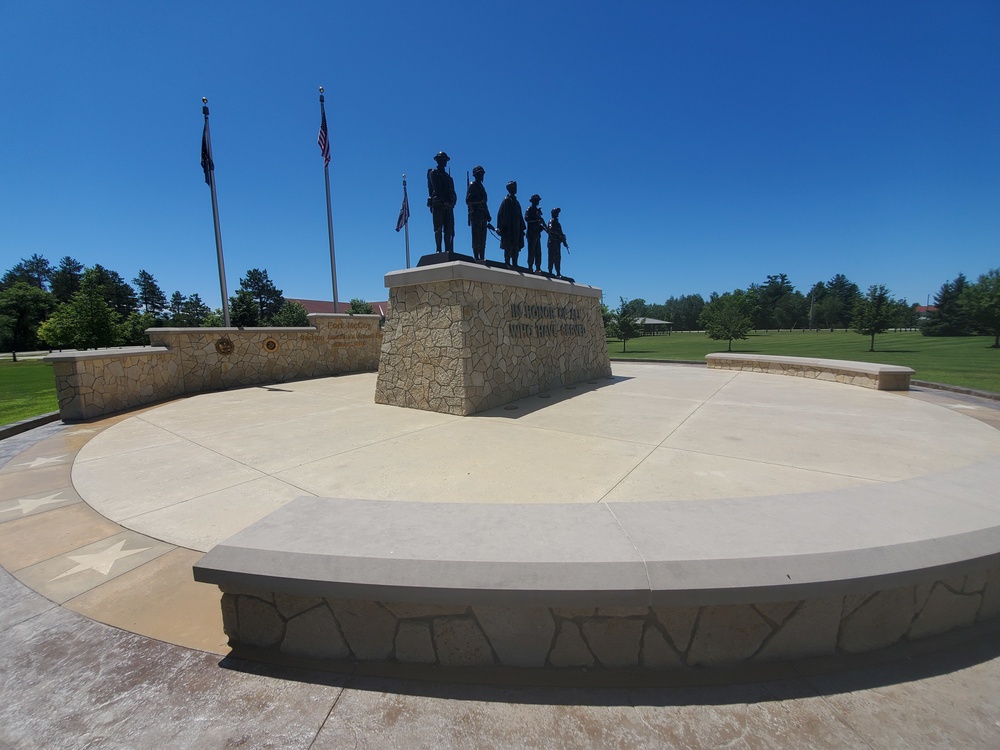 Views of Fort McCoy's Historical Commemorative Area