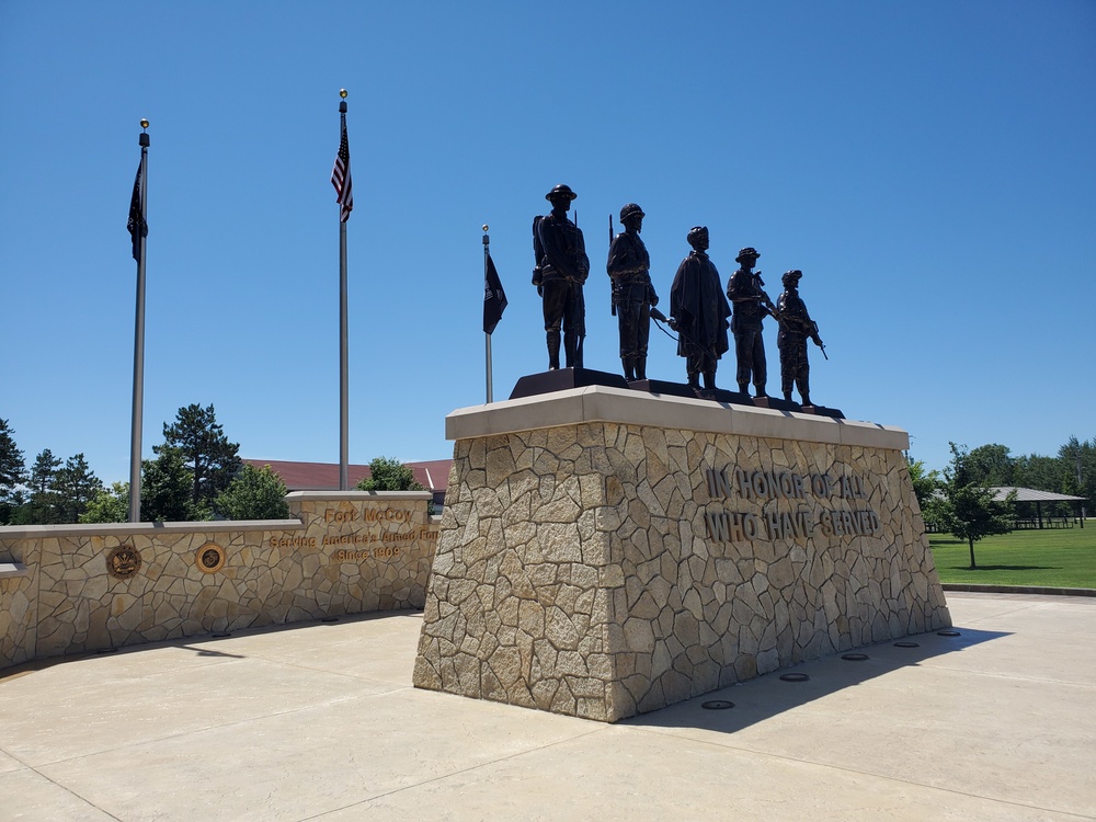 Views of Fort McCoy's Historical Commemorative Area