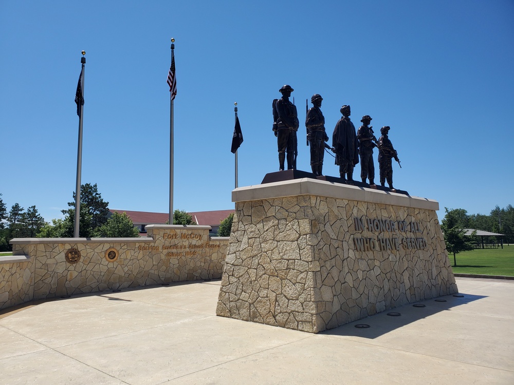 Views of Fort McCoy's Historical Commemorative Area