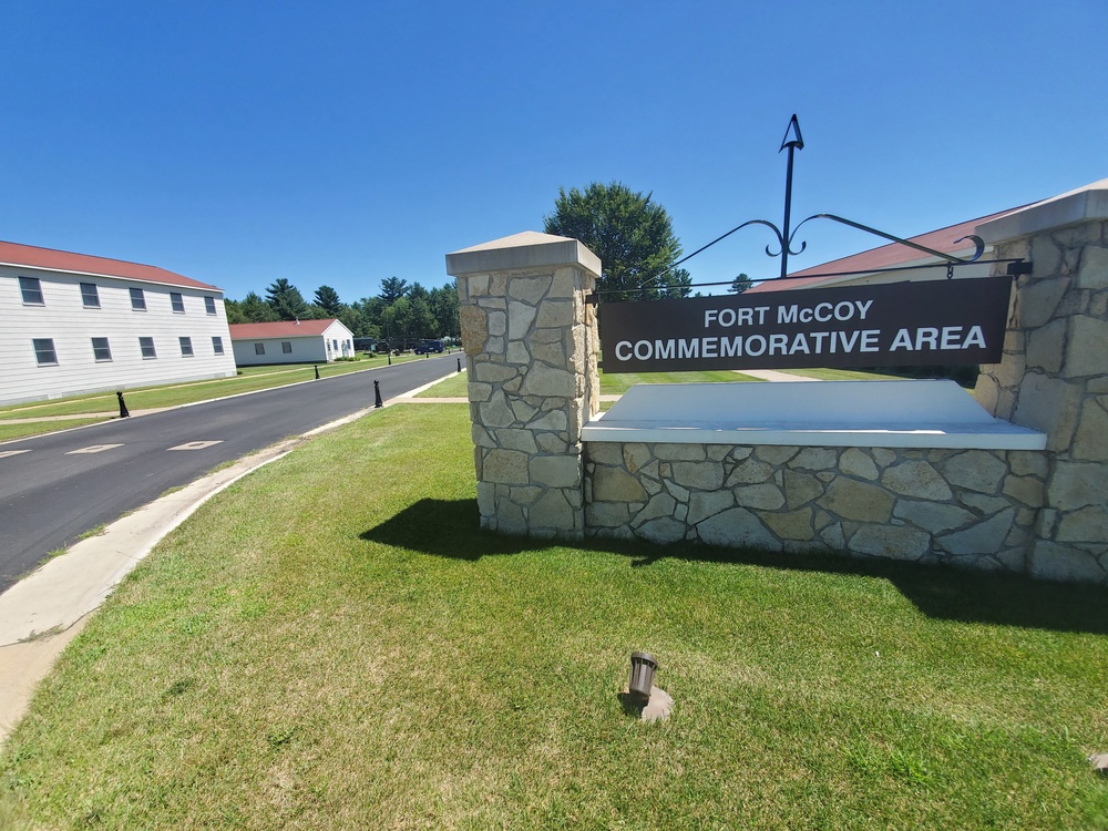 Views of Fort McCoy's Historical Commemorative Area