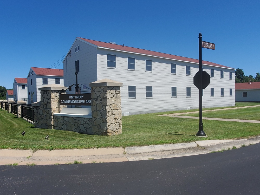 Views of Fort McCoy's Historical Commemorative Area