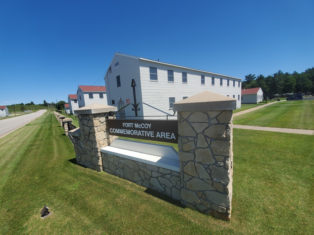 Views of Fort McCoy's Historical Commemorative Area