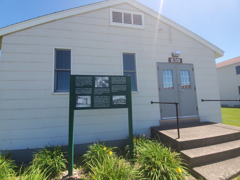 Views of Fort McCoy's Historical Commemorative Area