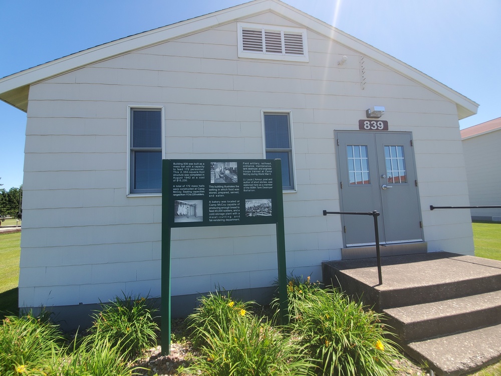 Views of Fort McCoy's Historical Commemorative Area