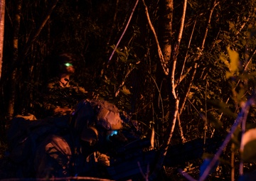 Marine Special Operations Team executes direct action night raids