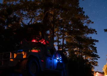Marine Special Operations Team executes direct action night raids