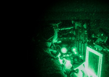 Marine Special Operations Team executes direct action night raids