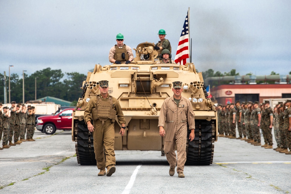 2nd Maintenance Battalion Divests The M88A2 Hercules