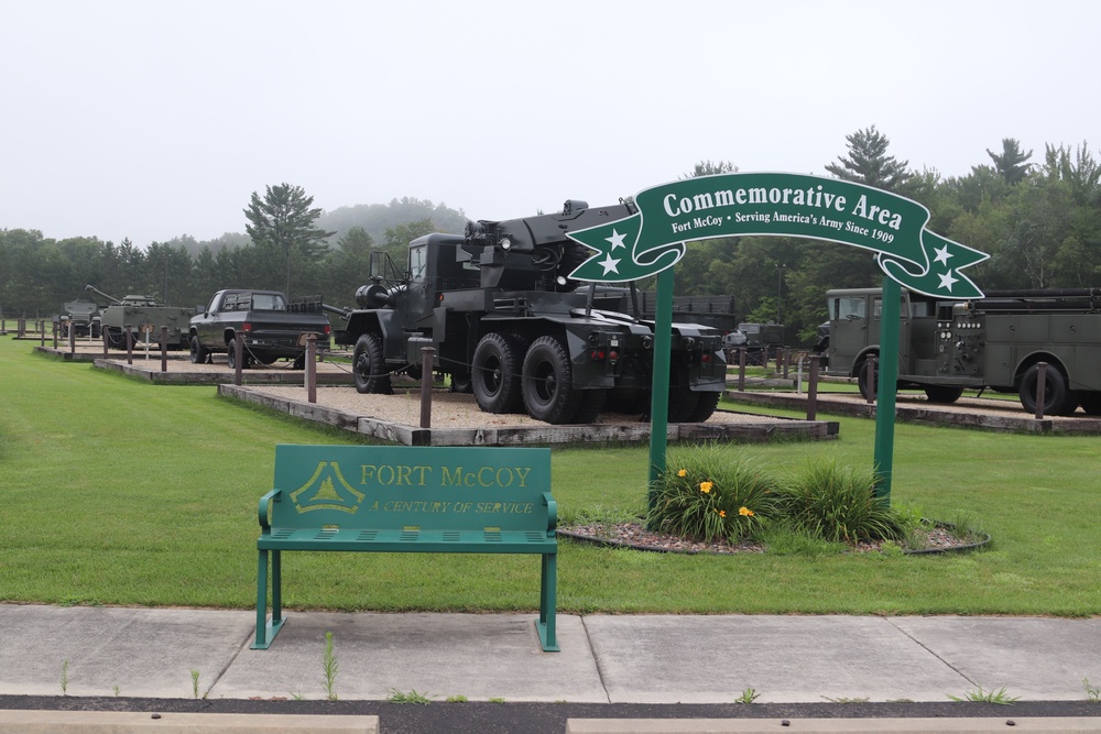 Views of Fort McCoy's Historical Commemorative Area