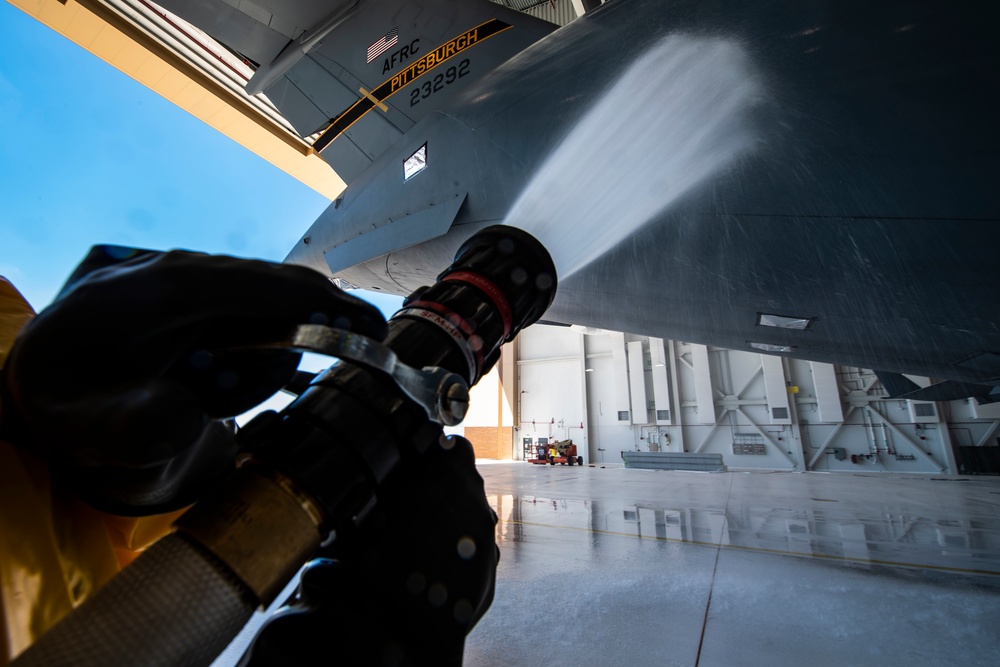 C-17 shower time