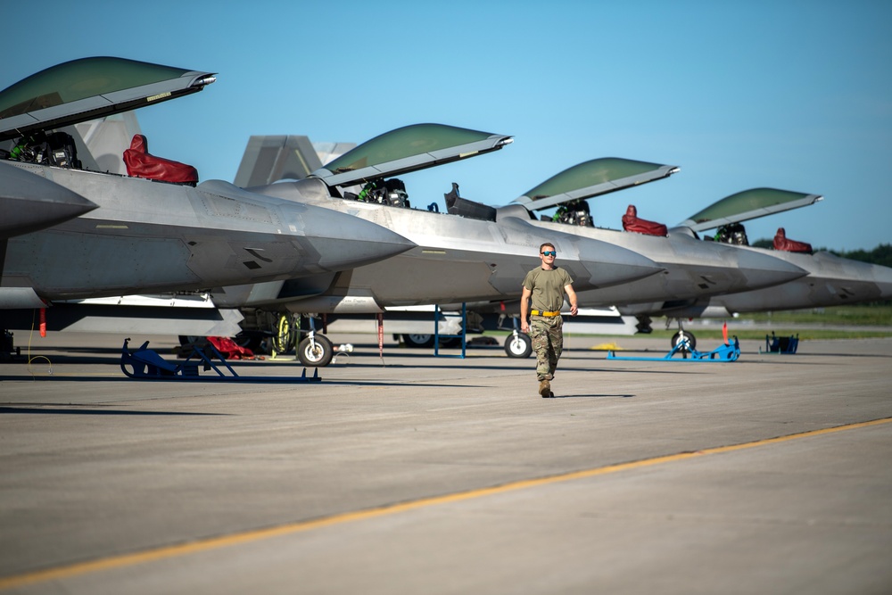 158th Fighter Wing Participates in Joint-Service Exercise: Northern Lightning