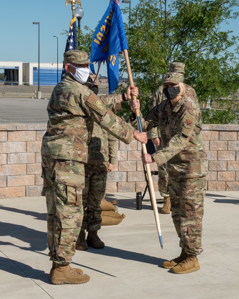 102nd Intelligence Wing holds a trifecta of unit leadership changes